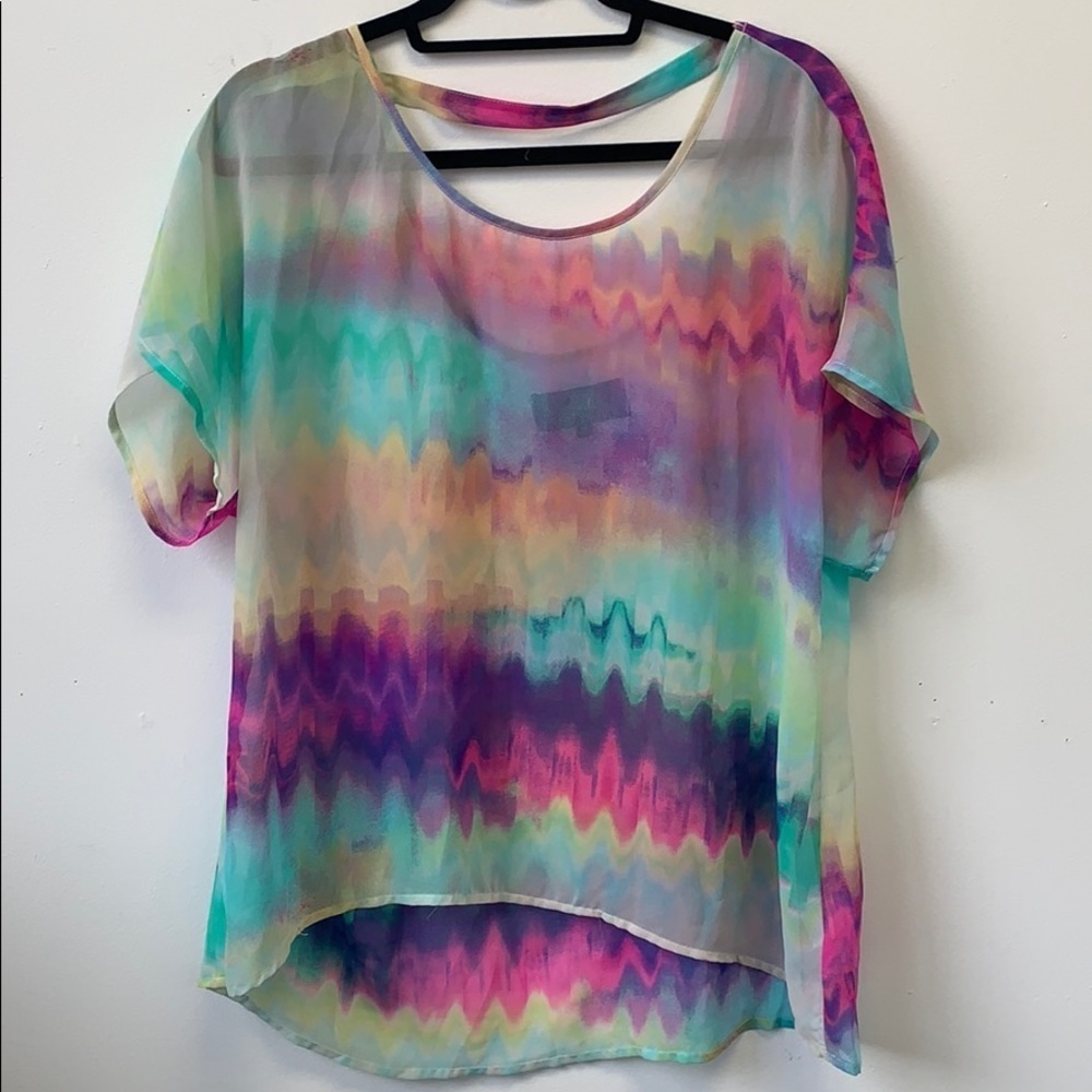 Jack by BB Dakota tie dye top